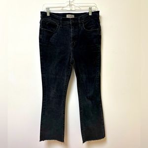 Madewell Cali Demi-Boot cut, relaxed black, size 30